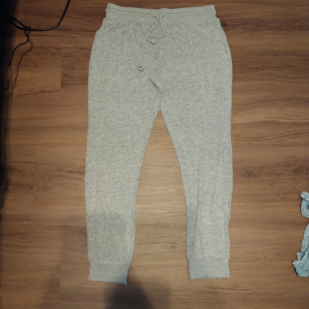 Heathered gray pj pants
